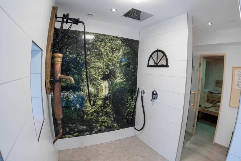 Zum Heuerling Ferienwohung Im Alten Stall Mit Sauna Versmold 外观 照片