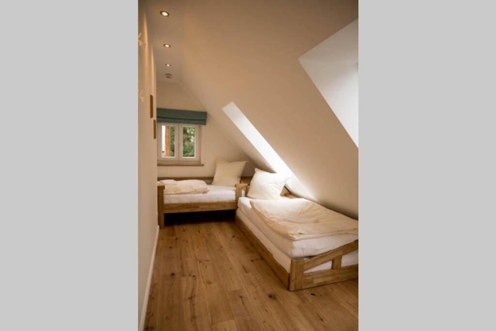 Zum Heuerling Ferienwohung Im Alten Stall Mit Sauna Versmold 外观 照片
