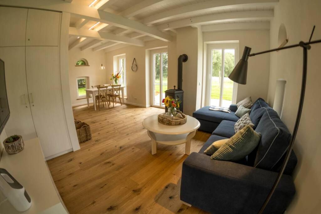 Zum Heuerling Ferienwohung Im Alten Stall Mit Sauna Versmold 外观 照片