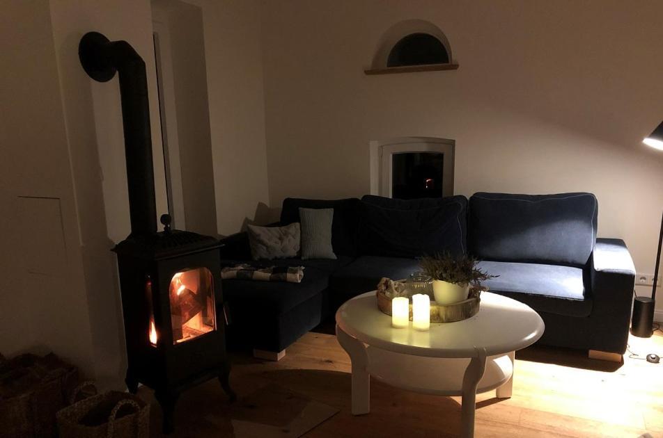 Zum Heuerling Ferienwohung Im Alten Stall Mit Sauna Versmold 外观 照片